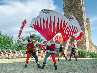 Lanceurs de Drapeaux